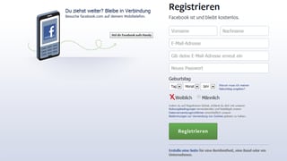 Printscreen Facebook-Titelseite. Printscreen Facebook-Titelseite.