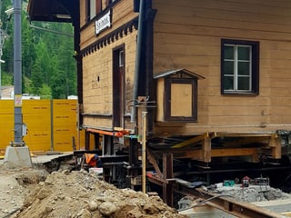 Baustelle Frontal