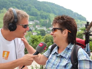 Reto Scherrer unterhält sich mit Bestseller-Autorin Blanca Imboden.
