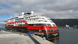 Hurtigruten Schiff