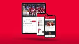 Abbildungen verschiedener Rubriken der SRF Sport App. Abbildungen verschiedener Rubriken der SRF Sport App.