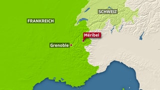 Karte vom Unglücksgebiet Karte vom Unglücksgebiet