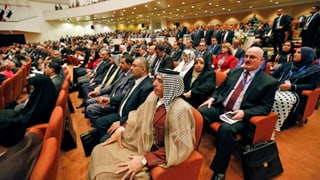 Irakische Parlamentarier an einer Sitzung am 1. Juli 2014. (reuters)