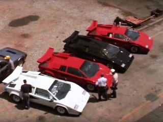 Lamborghinis in «Rainman».