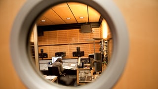 Im Hörspielstudio