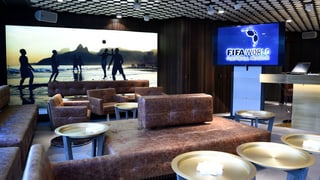 Einrichtung des Fifa-Museums. Einrichtung des Fifa-Museums.