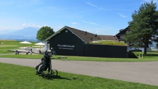 Das Golfhaus des Golf Clubs Sempachersee