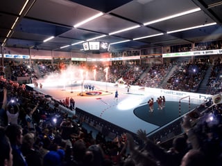 In der Halle soll dereinst der HC Kriens-Luzern seine Heimspiele in der NLA austragen.