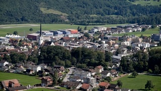 Luftbild der Obwaldner Gemeinde Alpnach
