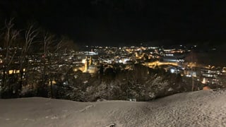 Blick vom Bergli nach Glarus. Blick vom Bergli nach Glarus.