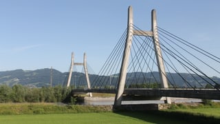 Die Rheinbrücke bei Diepoldsau
