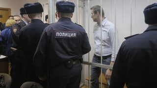 Alexej Nawalny im Gericht