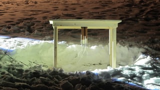 Tisch mit Raketen