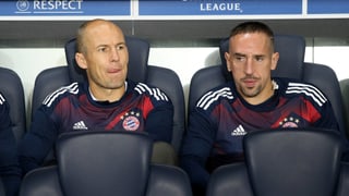 Arjen Robben (l.) und Franck Ribéry.