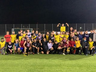 Gruppenbild Rugbyspieler Gruppenbild Rugbyspieler