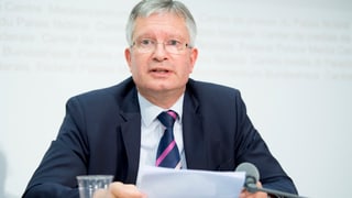 Roland Müller, Direktor des Arbeitgeberverbands Roland Müller, Direktor des Arbeitgeberverbands
