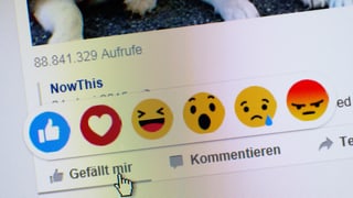 Symbolbild: Screenshot von Facebook mit den 'Gefällt-mir'-Buttons. Symbolbild: Screenshot von Facebook mit den 'Gefällt-mir'-Buttons.