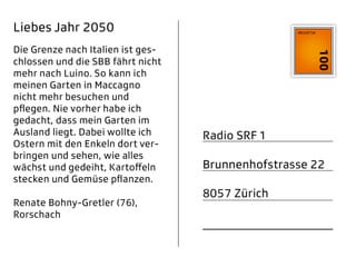 Renate Bohny-Gretler (76) aus Rorschach.