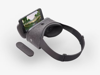Google Daydream eine mobile VR Brille wie viele andere. 