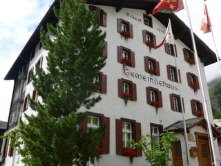 Gemeindebüro von Zermatt.