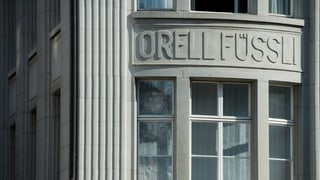 Fassade von Orell Füssli.