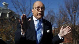 US-Wirtschaftsberater Larry Kudlow US-Wirtschaftsberater Larry Kudlow