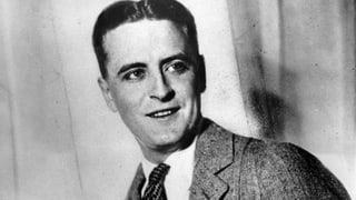 F. Scott Fitzgerald im Porträt.