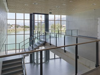 Helles, offenes Treppenhaus
