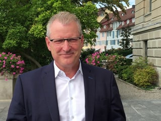 Porträt des Zuger Regierungsrats Heinz Tännler.