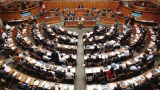 Blick in den Nationalratssaal
