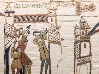 Komet Halley auf dem Teppich von Bayeux Komet Halley auf dem Teppich von Bayeux