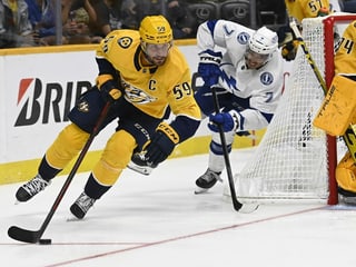 Roman Josi geht als einer von 10 Schweizern in die neue NHL-Saison. Roman Josi geht als einer von 10 Schweizern in die neue NHL-Saison.