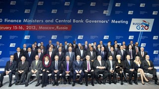 Finanz- und Notenbankchefs der G20 Finanz- und Notenbankchefs der G20