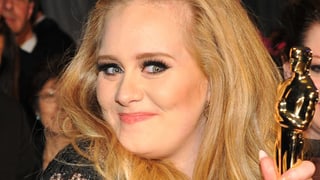 Die englische Sängerin Adele und ihr Oscar für den Song zum James-Bond-Film «Skyfall».