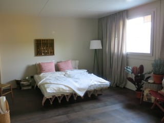 Der Privatraum als Schlafzimmer.