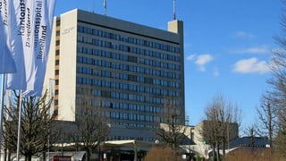 Spitalgebäude.