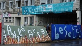 Seit Mai 2013 besetzt: das Koch-Areal in Altstetten.