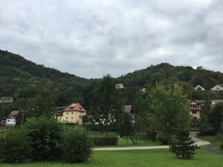 Die Landschaft von Muggendorf.