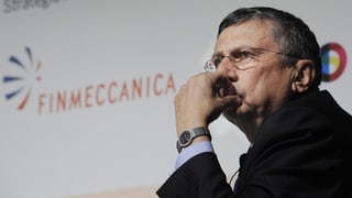 Der inzwischen verhaftete Finmeccanica-Chef Giuseppe Orsi. Der inzwischen verhaftete Finmeccanica-Chef Giuseppe Orsi.