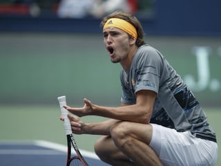Titelverteidiger Alexander Zverev. Titelverteidiger Alexander Zverev.