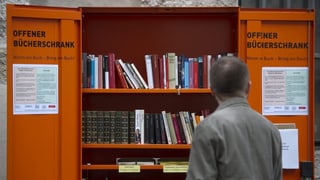 Offener Bücherschrank Offener Bücherschrank