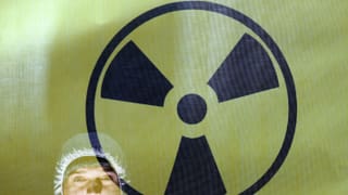 Ein Warnzeichen für Radioaktivität