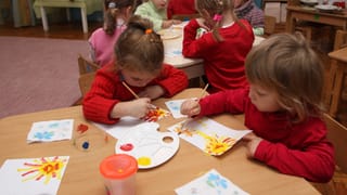 Kinder in einer Kita Kinder in einer Kita
