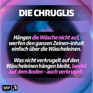 SRF 3-Nachbarschaftstag - Kampfzone Waschküche – zu Recht? - Radio SRF
