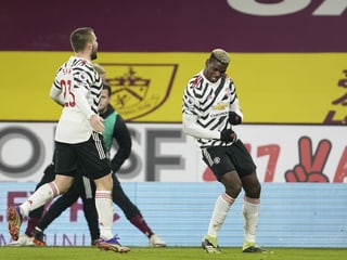 Paul Pogba beim Torjubel Paul Pogba beim Torjubel