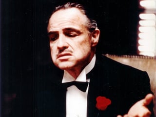 Schauspieler Marlon Brando in der Verfilmung von «Der Pate» aus dem Jahr 1972. 
