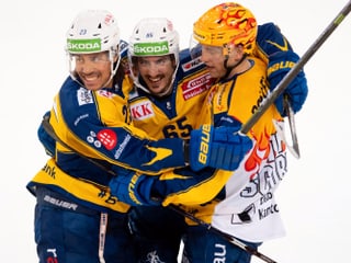 Trotz Tabelle: Die Davoser dürfen über ihren Saisonstart jubeln. Trotz Tabelle: Die Davoser dürfen über ihren Saisonstart jubeln.