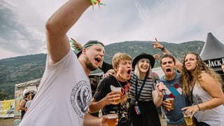 Open Air Gampel: Gefühlt war das ganze Wallis hier.