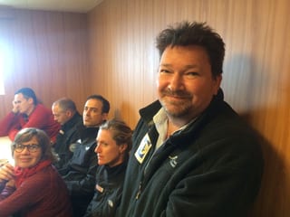 Kommunikationstechniker David Hartzenberg aus Kapstadt. 