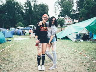 Die Freude ist gross, dass das Wetter am Openair St. Gallen hält.
